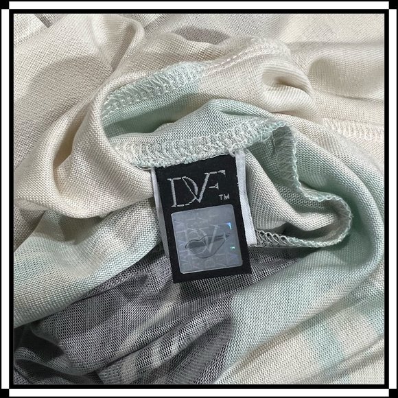 DIANE Von FURSTENBURG Silk Jersey Wrap Dress - Size 4 / NWT - Picture 6 of 9